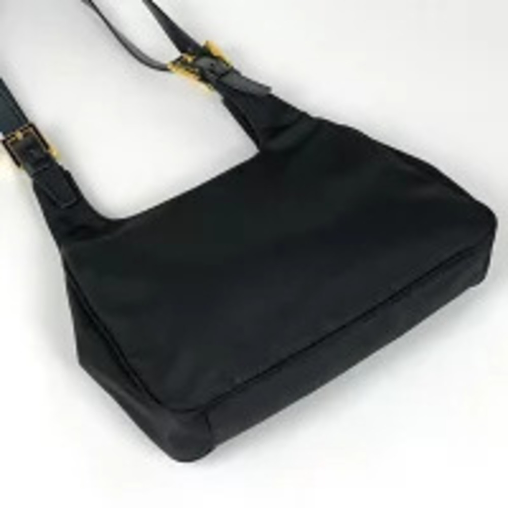 Fendi Black Shoulder Zucca Bag Black